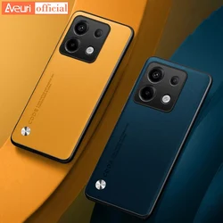 Silicone Protection Phone Case For Redmi Note 13 Pro Plus 5G Note13 Luxury PU Leather Case For Xiaomi Redmi Note 13 Pro 4G Cover