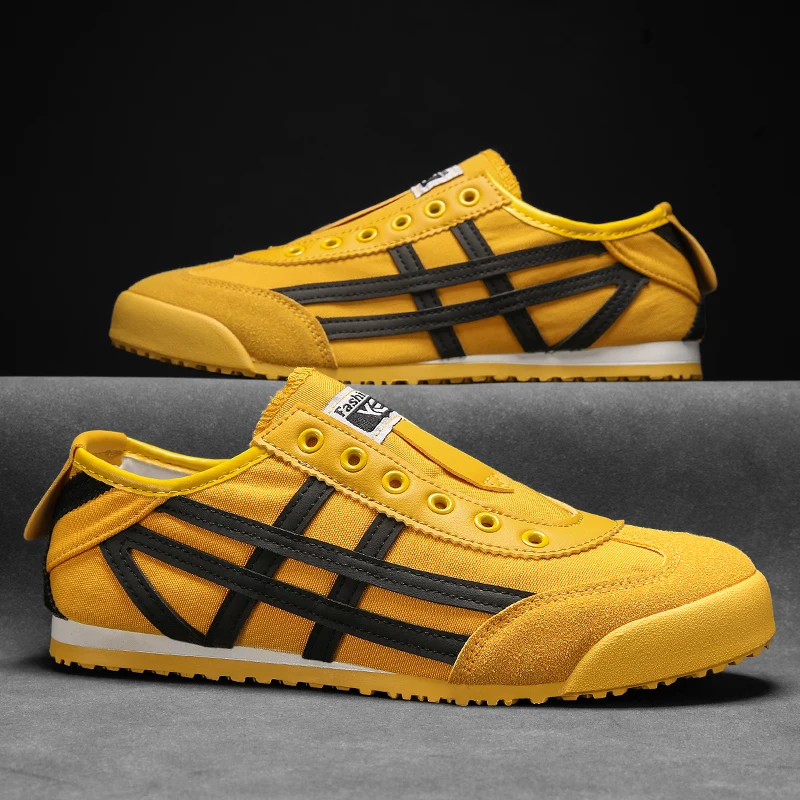 Nuevos zapatos de lona para deportes al aire libre para hombre: diseño ligero y cómodo con suela gruesa para amortiguación y soporte. Ideal para Hik