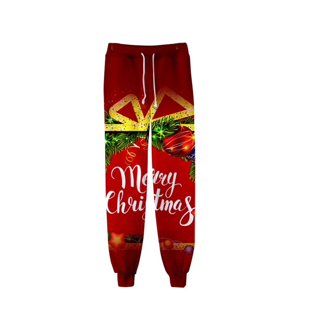 

Men's women's Pants Women Sweatpants Unisex Casual Long Pants Creative Christmas Trousers Jogger Pant Merry Christmas Clothing