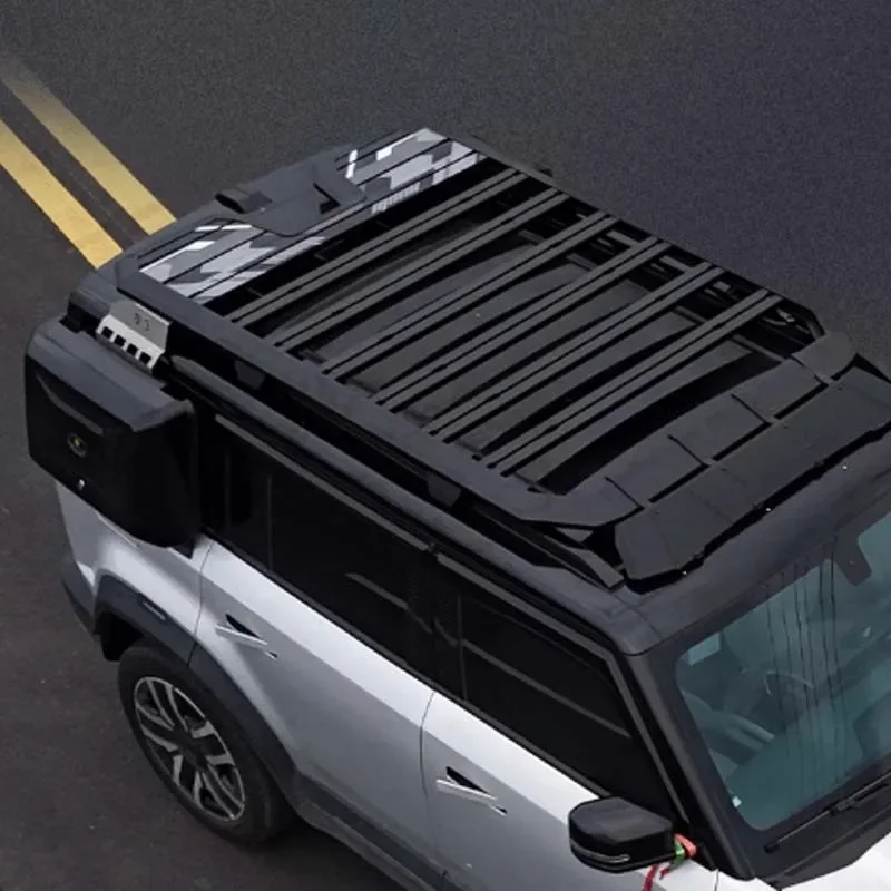 Hot Selling 3-piece External Modification Kit Top Rated 4x4 Roof Rack Side Ladder Side Sunshade Awning for Icar 03 Accessories 4