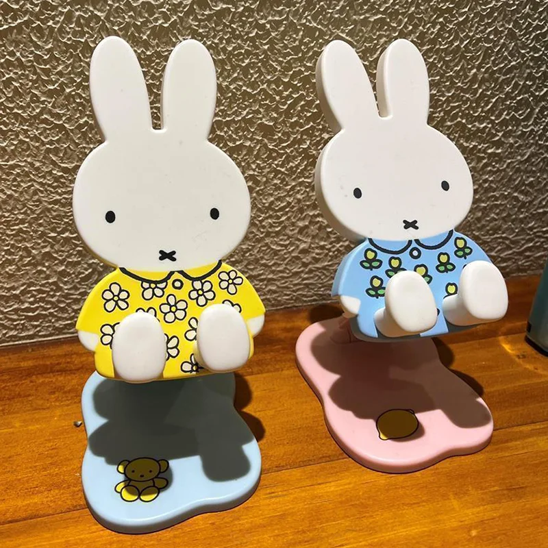 Cute Cute Miffy Series Telescopic Folding Mobile Phone Desktop Stand Computer Tablet Cartoon Support Accessories Friend Birthday Gift - Aliexpress Deal