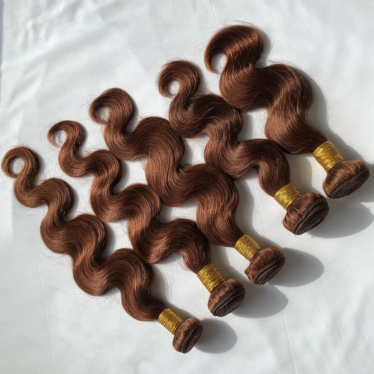 Miss Rola Brasil # Rambut Manusia Model Body Wave 33 #   Rambut Manusia Ginger Brown Bundel Remy T1B/33 #   Ekstensi Rambut Body Wave