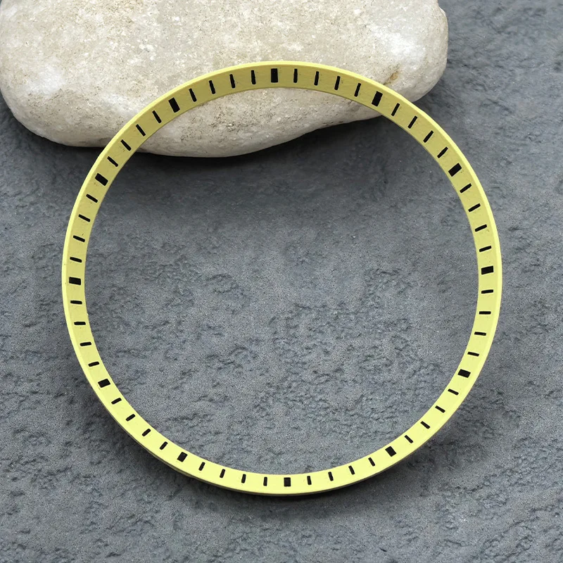 Maßgeschneiderter 30,5 mm x 27,5 mm Kunststoff-Innenring SKX007 Kapitelring passend für SKX007 SKX009 SRPD-Gehäuse NH35 NH36 Uhrenreparaturteile – Detail 8
