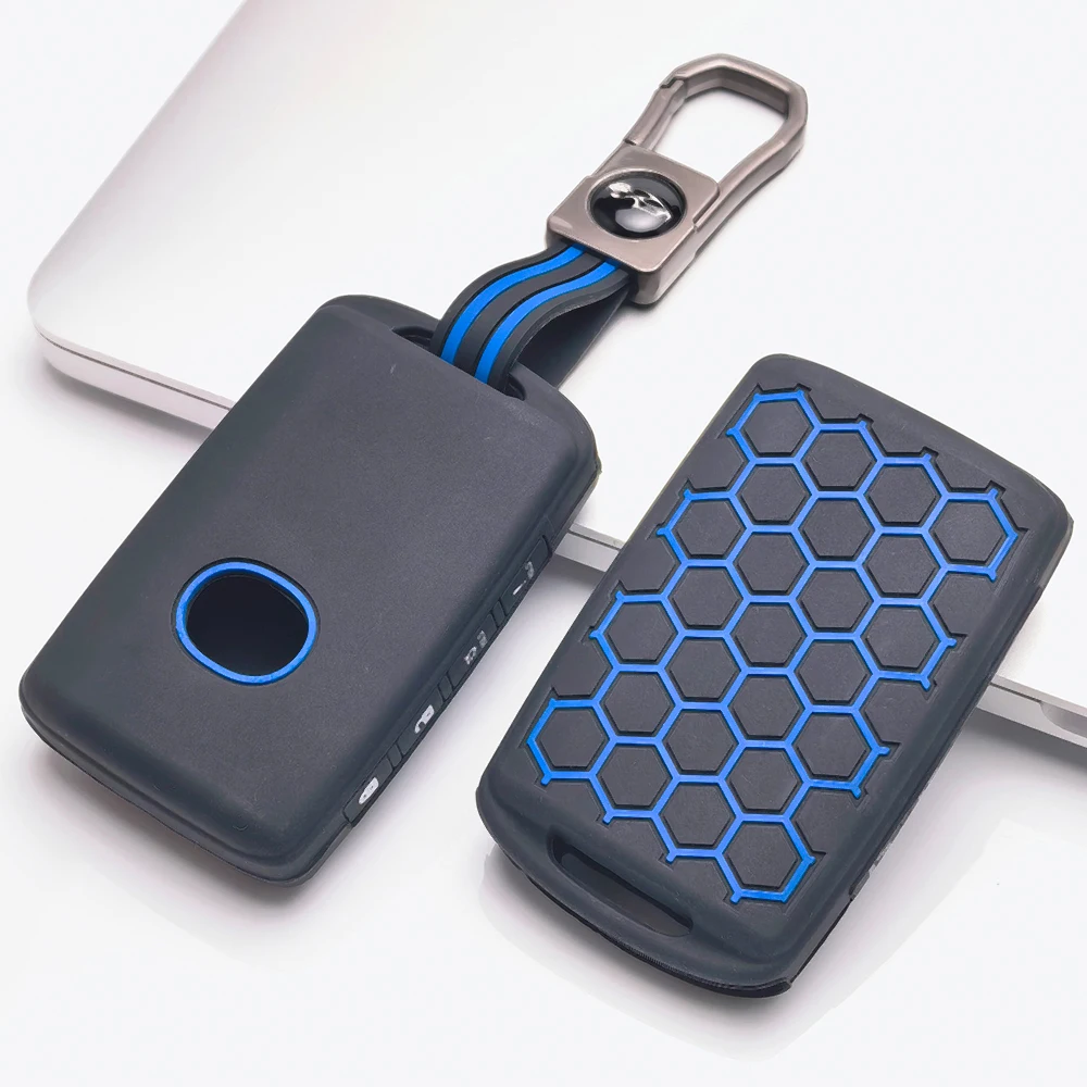 Soft Silicone Key Fob Case For Mazda 3 6 CX 30 CX 5 CX 9 CX 50 CX 70 CX 90 MX 5 Miata with clasp holder Stylish Durable