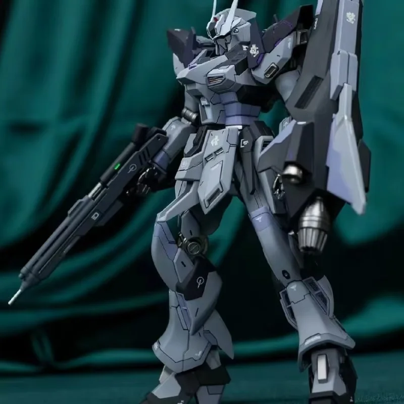 RX-93-Y-2 Dark Hi Nu HG 1/144 PB Limit assemblare il modello Action Figure Decorazione del desktop Giocattolo per bambini Regali da collezione