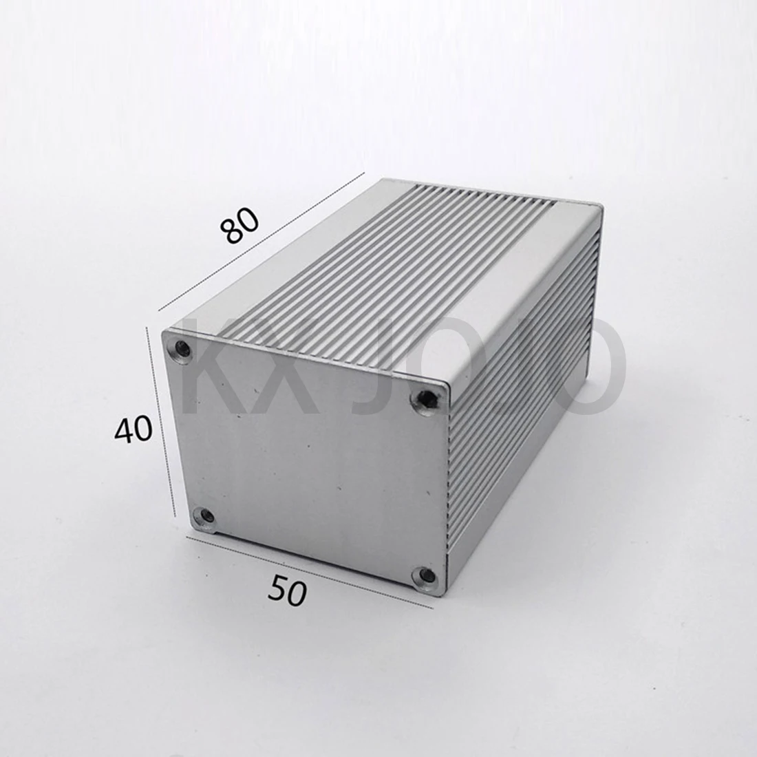 Aluminum Enclosure 50*40*80mm Silver Waterproof Box with Ears Split Type Case Electronic Box DIY Power Housing Instrument