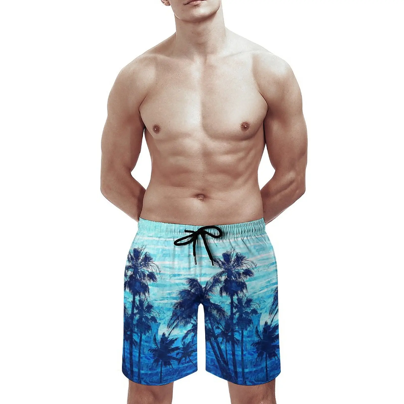 Men Summer Board Shorts 3D Printed Beach Shorts Pants Swimsuit Woman 2023 New Swim Shorts Beach Volleyball Sport Gym Short Pants