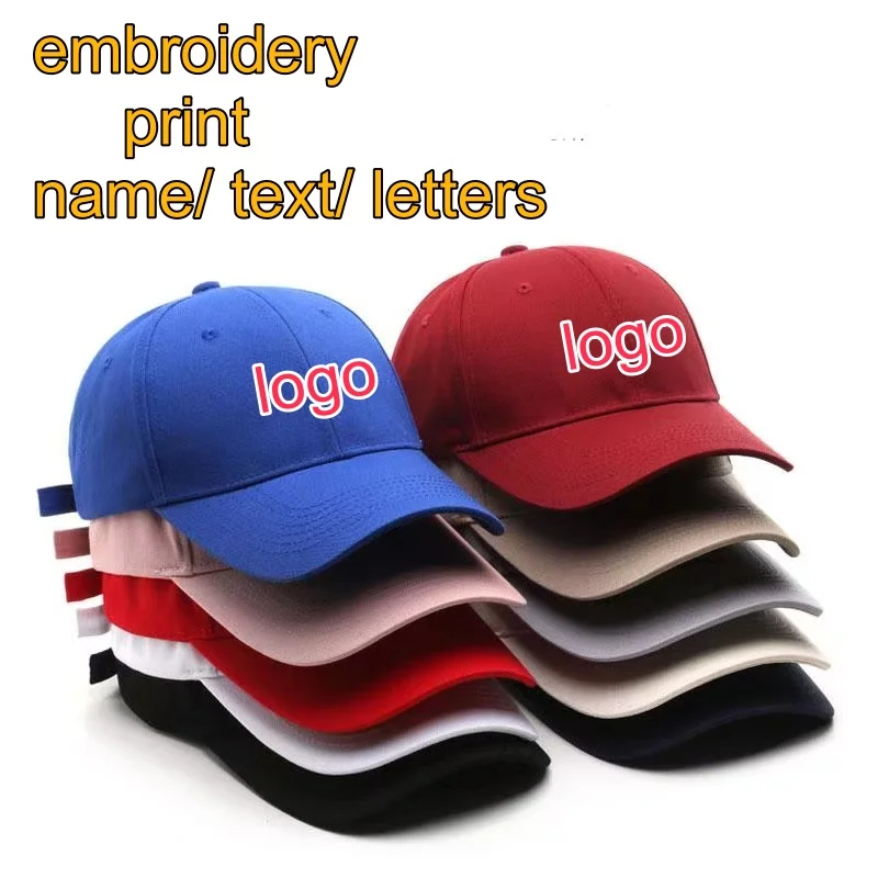 

Custom Embroidery Cotton Baseball Hat for Women Men with Adjustable Closure Golf Dad Hat Adjustable Performance Hats