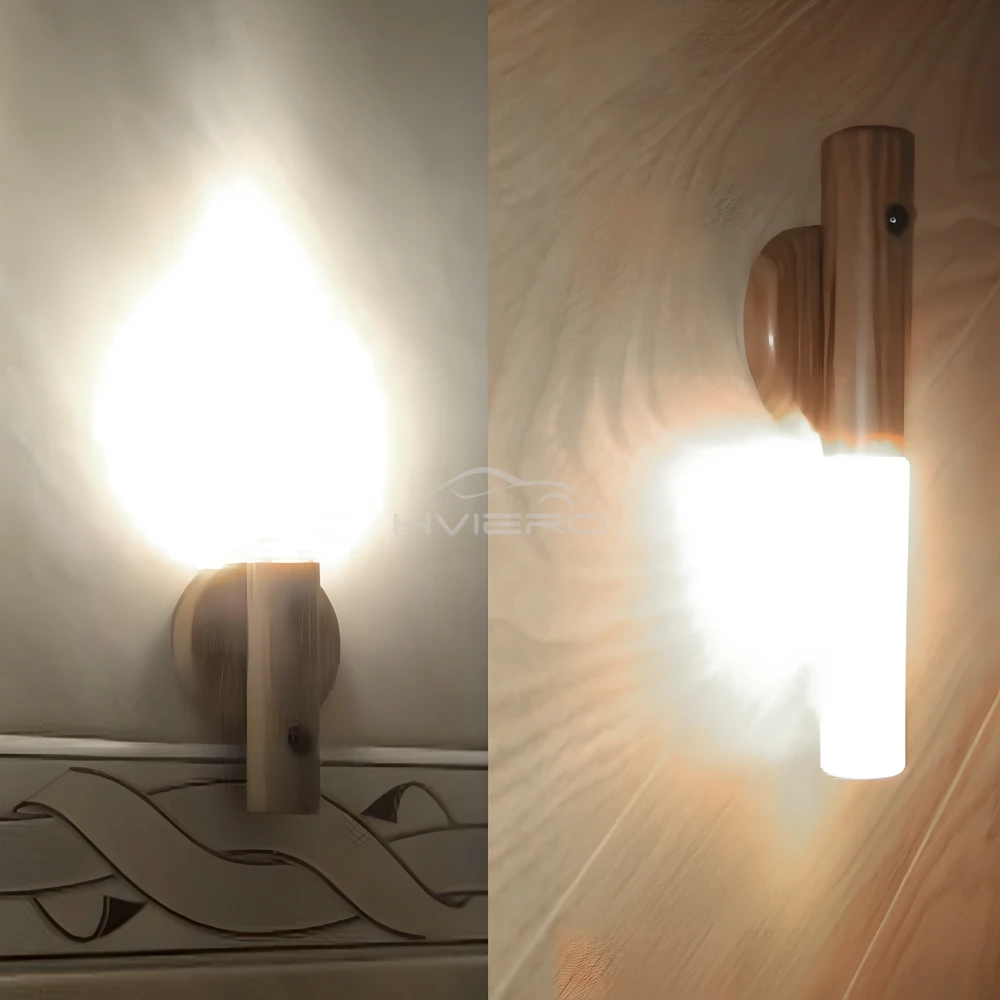 1 Stück intelligentes Induktions-Nachtlicht für den menschlichen Körper, wiederaufladbare LED-Korridor-Schrank-Wandleuchte, Haushalts-WC-Wandinduktion