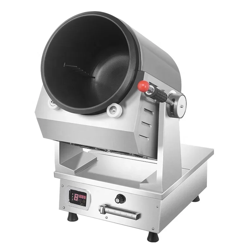 Rotation Cooking Machine, Automatic Stir Fry Machine Suitable for Restaurants, Automatic Smart Cooking Robot Convenience