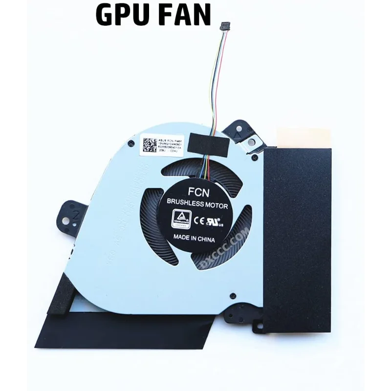 

CPU + GPU Cooling Fan for ASUS ROG Zephyrus G15 GA502 GA502IU GPU Cooling Fan 13NR03V0T020011 (CPU+GPU Fan FM6F DC5V)