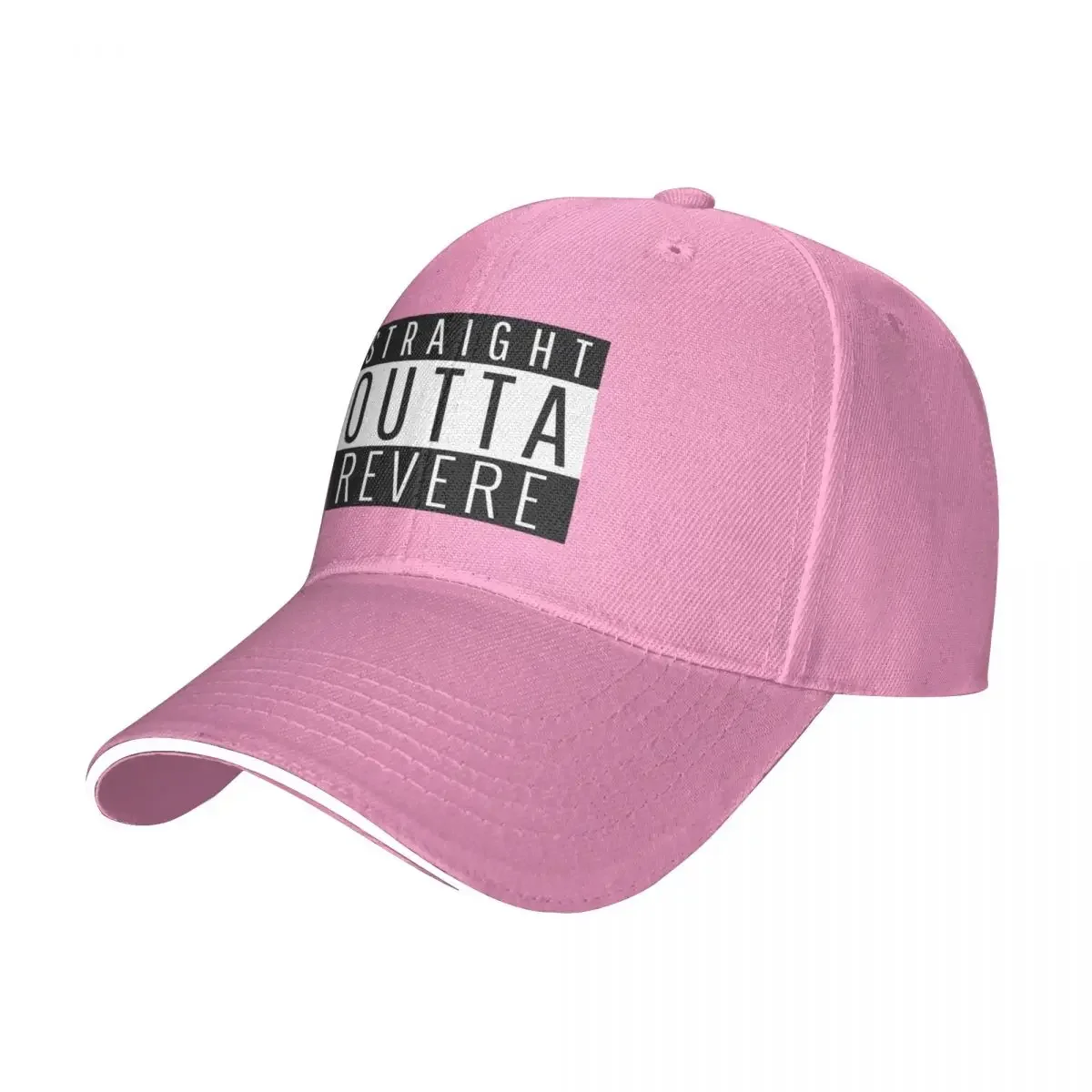 Straight Outta Revere MassachusettsBaseball Cap Golf Hat Man Visor Sports Caps Women'S Golf Clothing Men'S