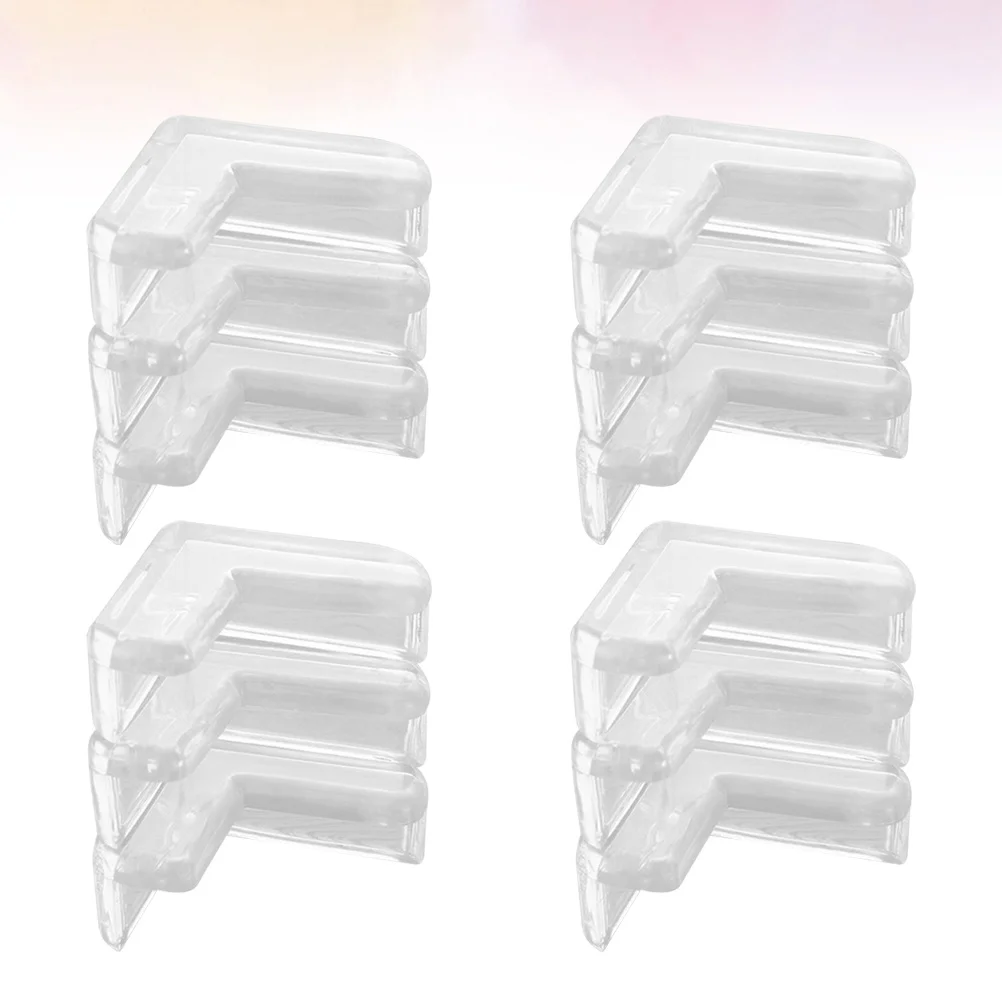 

30Pcs Clear Safe Corner Protectors Shock Absorbing Guards for Home Furniture Desktop Protection Desktop Protector Corner