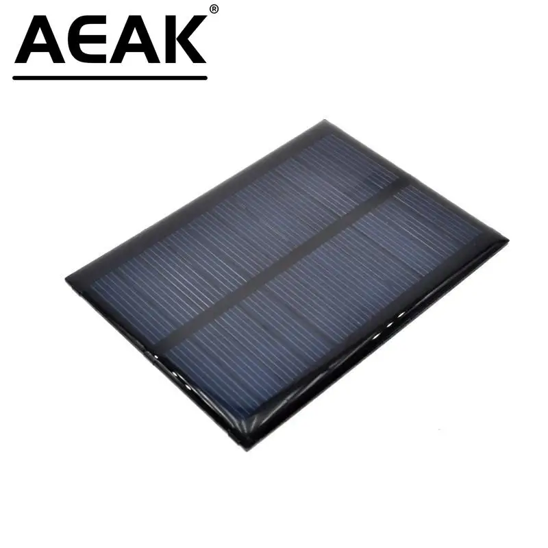 AEAK Solar Panel 0.5W 5V Portable Module DIY Small Solar Panel for Cellular Phone Charger Home Light Toy etc Solar Cell