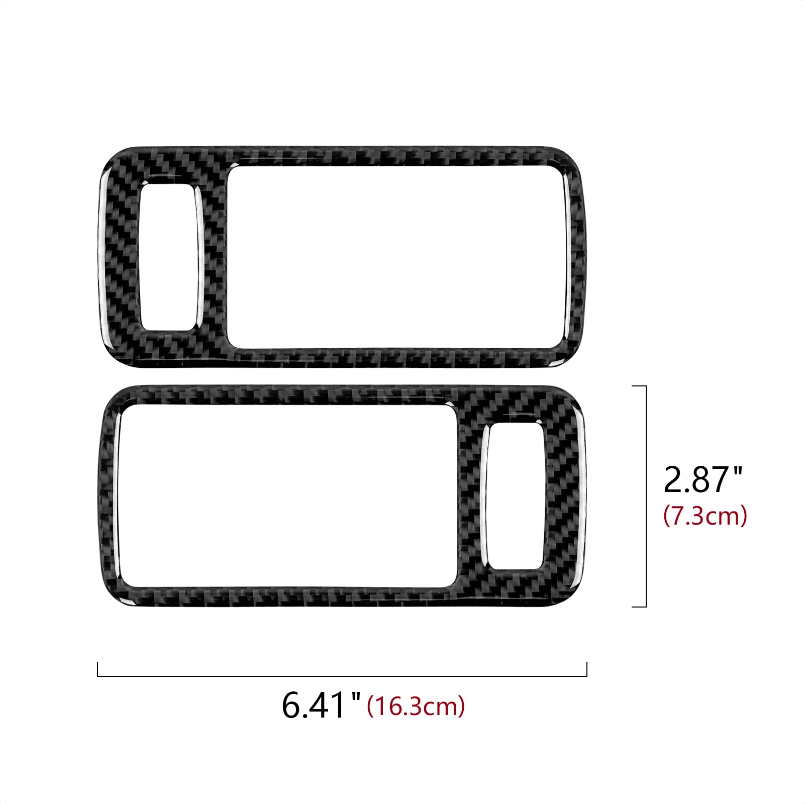 For Ford Mustang GT Shelby (2010-2014) Carbon Fiber Interior Sticker Car Inner Door Bowl Panel Trim Accessories view 2