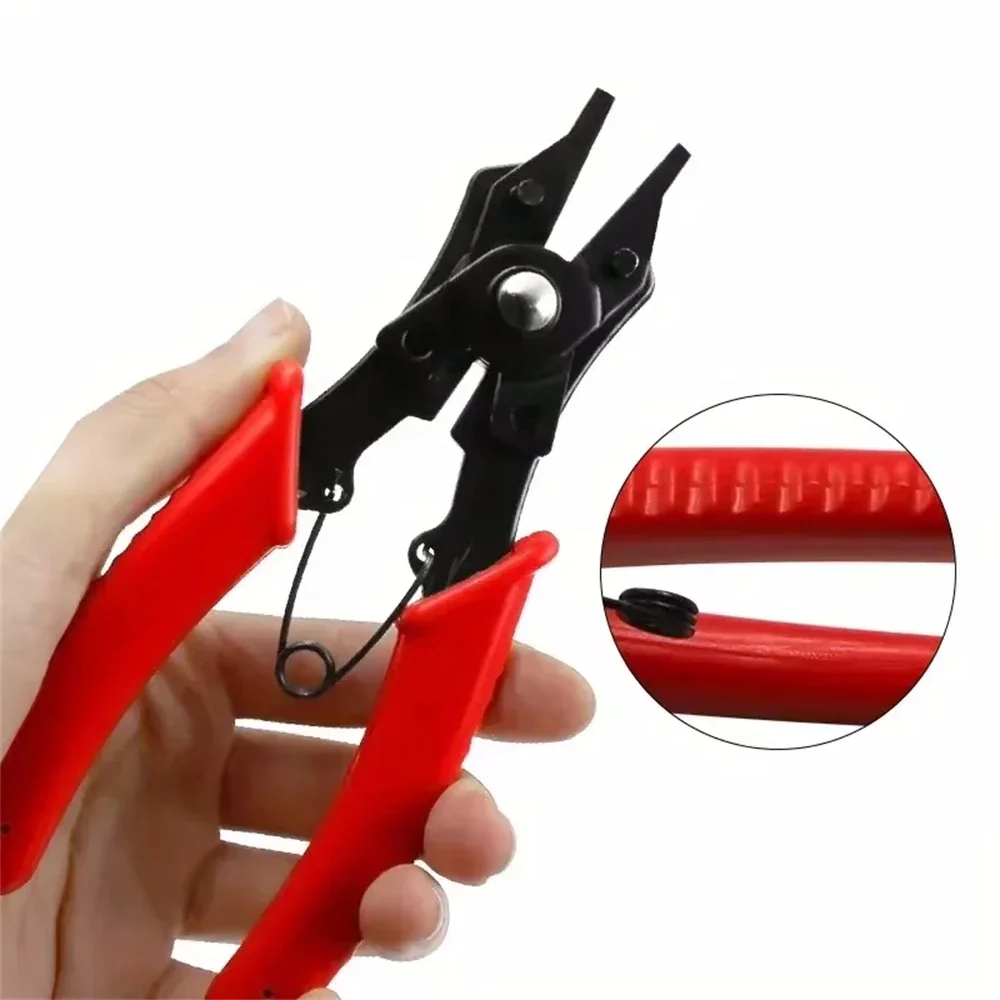 4 in 1 Multifunctional Snap Ring Pliers Internal External Ring Remover Retaining Circlip Multifunctional Hand Tools Pliers