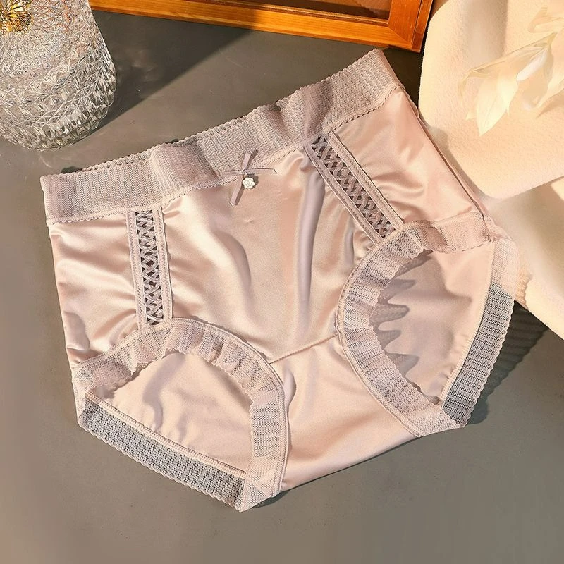

High Waist Women's Underwear Lace Sexy Personality Charming Light Luxury Pure Desire Wind Belly Plastic Waist Body New Thin