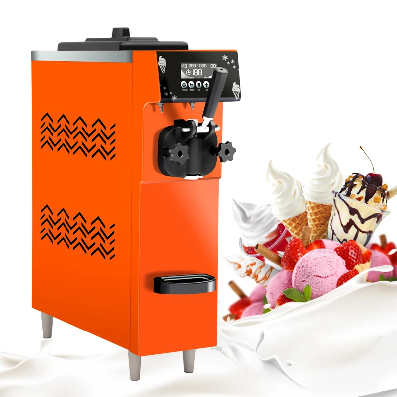 forCommercial Automatic Single Head Mini Soft Ice Cream Vending Machine High Quality Ice Cream Maker