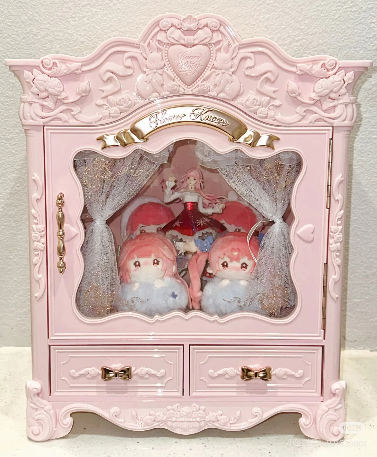 

Flower Knows The Sweetie Bear Collection Allin Large Gift Box Empty Box Storage Box