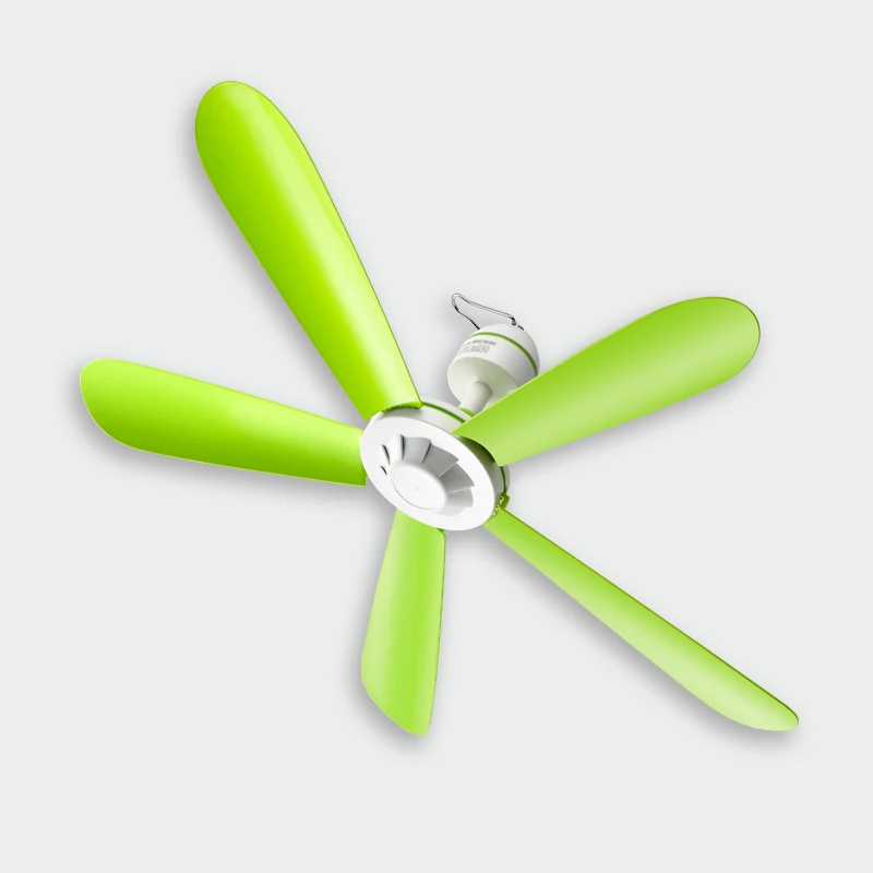 AC220-240V Kipas Langit-langit Mini Listrik Daya 20W Kipas Kelambu 500Mm Kipas Langit-langit Angin Lembut 5 Bilah Kipas Gantung