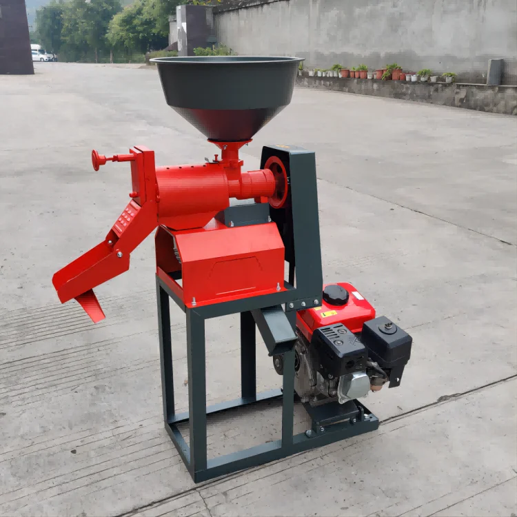 NEWEEK Factory Price Household 6N Series diesel  Millet Peeling Husker Machine Rice Mill