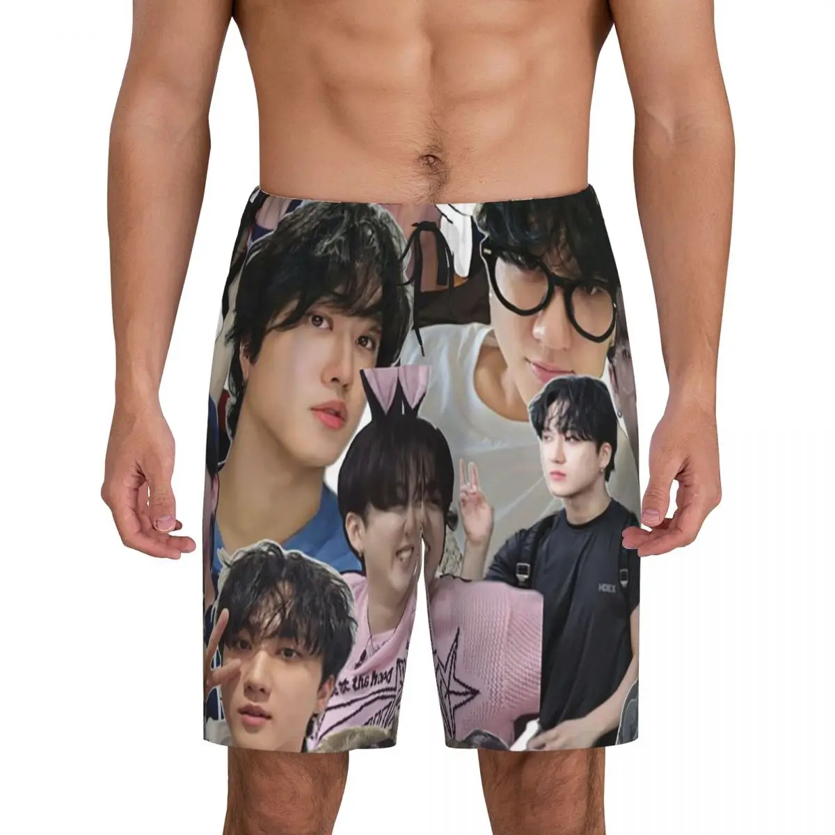 

Новые мужские короткие пижамные шорты Custom Seo Changbin для сна и отдыха