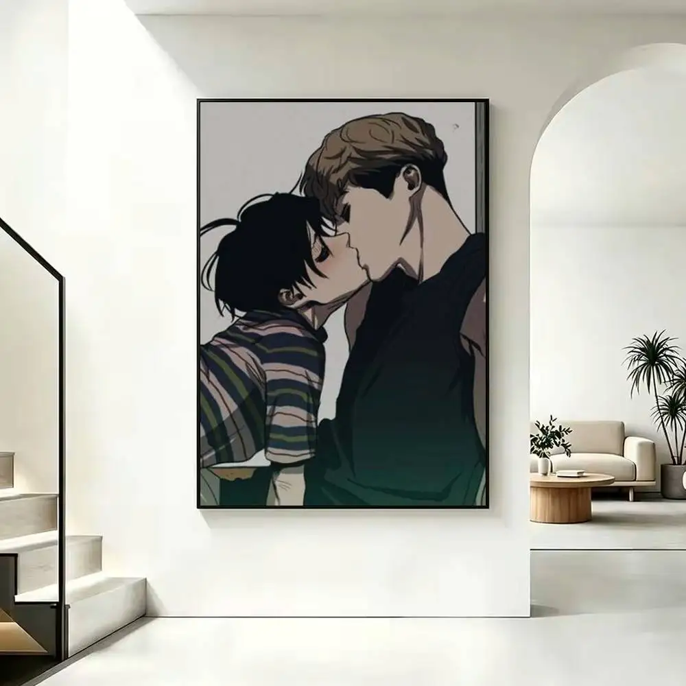 K-Killing S-Stalking Korean Manga Poster Waterproof Wall Art Sticker For Bar Living Room Vintage Decor High Quality Print Gift