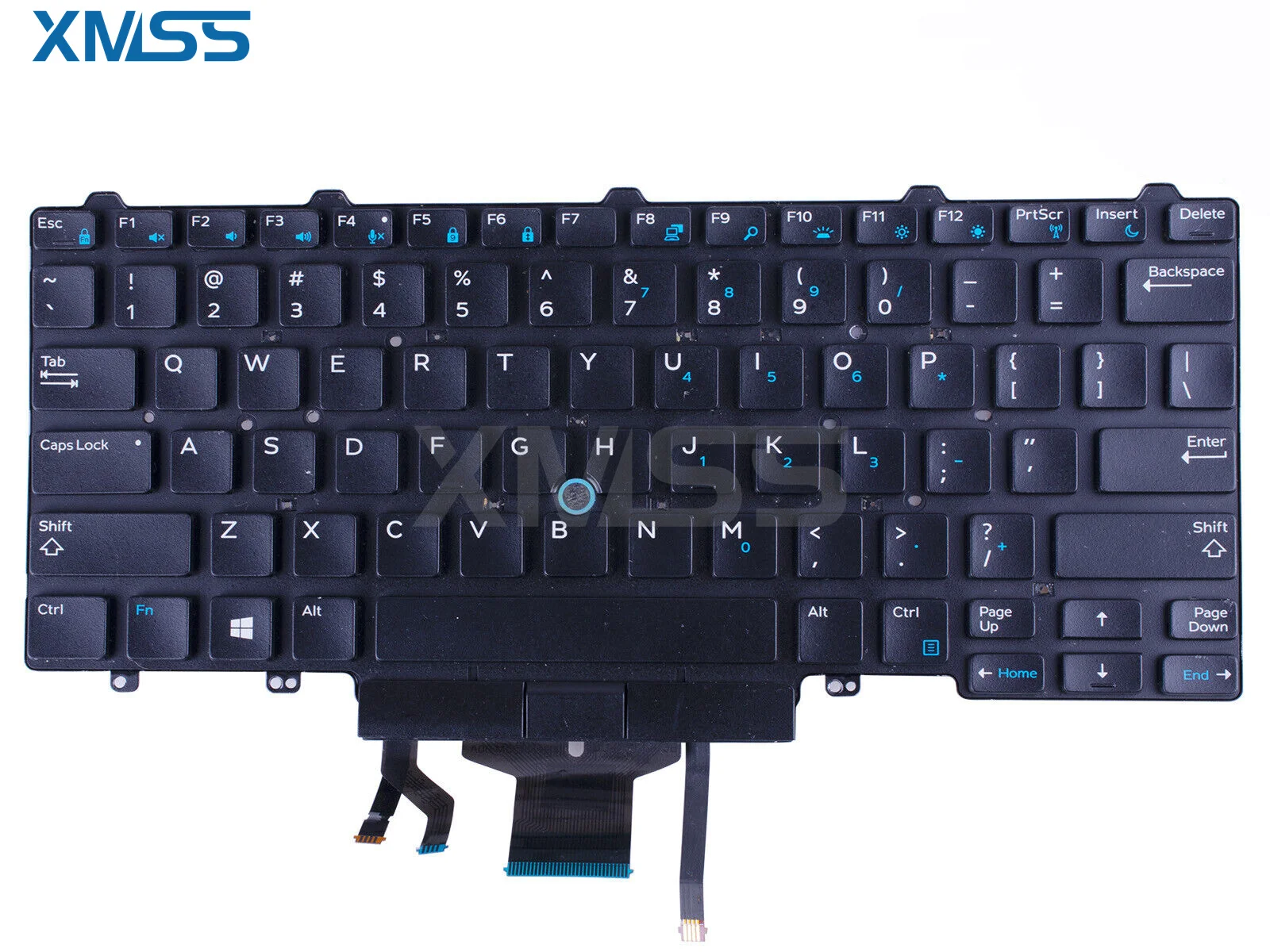 New for Dell Latitude E5450 E5470 E7450 E7470 With Backlit and Pointer US Keyboard