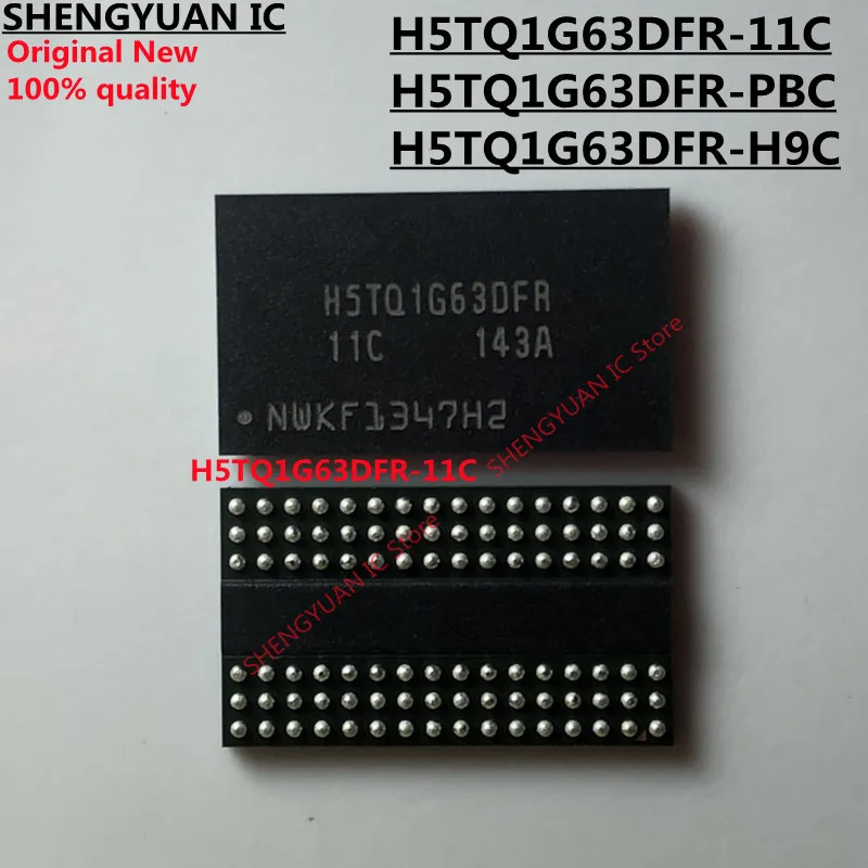 5pcs/lot  H5TQ1G63DFR-11C H5TQ1G63DFR-PBC H5TQ1G63DFR-H9C H5TQ1G63DFR  1Gb DDR3 SDRAM 100% new imported original 100% quality