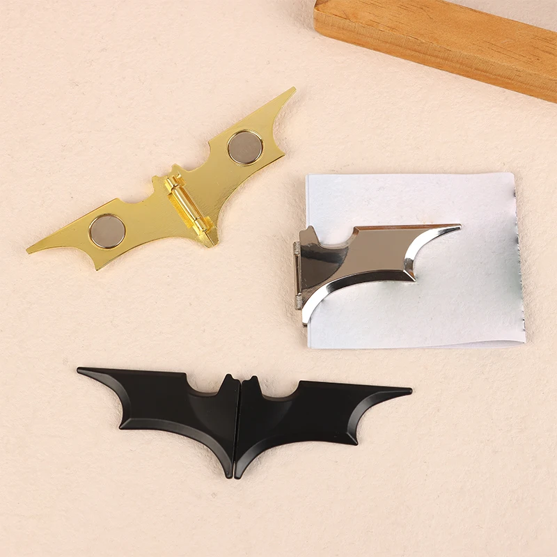 

Creative Batwing Money Clip Trendy Metal Cash Bill Clamp Holder ID Credit Card Folders Men Magnetic Holder Wallet For Man Women