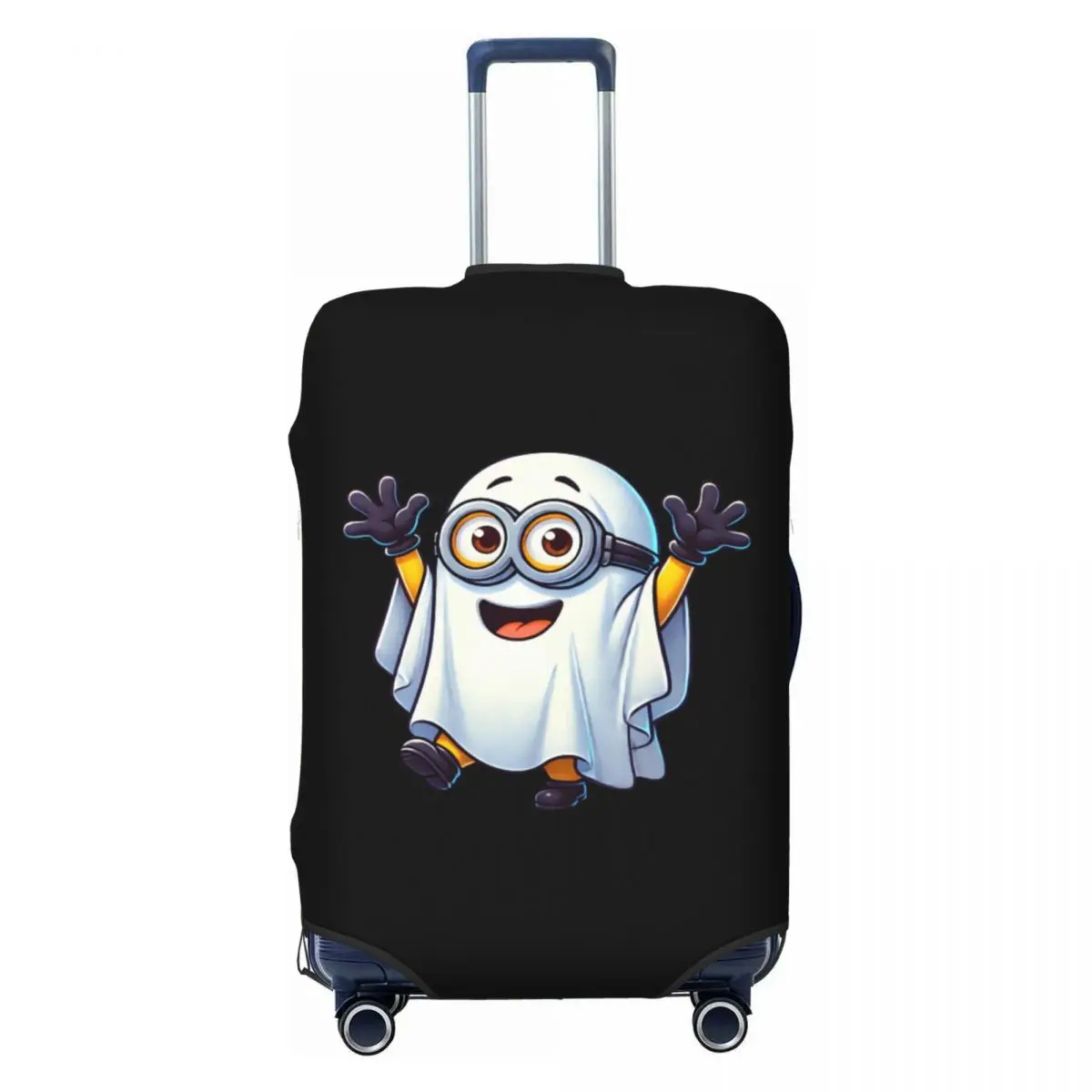 

Custom Anime M-Minions All Saints' Day Travel Luggage Cover Dust Proof Suitcase Cover Protector Fit 18-32 Inch