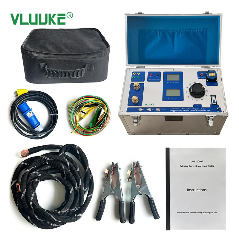 LNGG1000A High Current Generator Primary Current Injection Tester with 1 Year Wa