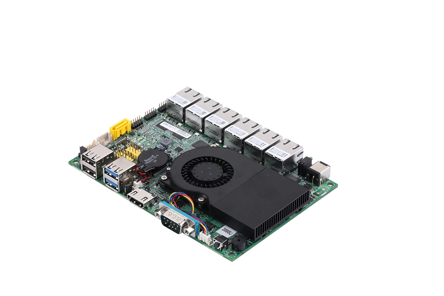 Qotom-placa-mãe ethernet, 6 gigabit ethernet, uethernet, ubuntu, para q555g6, q575g6