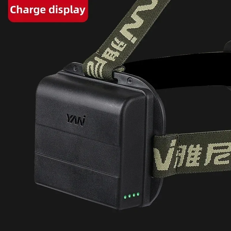 7735S Faro Forte ricaricabile Ultra luminoso Faro a lungo raggio Ultra-lunga durata Specifiche della luce mineraria ad alta potenza