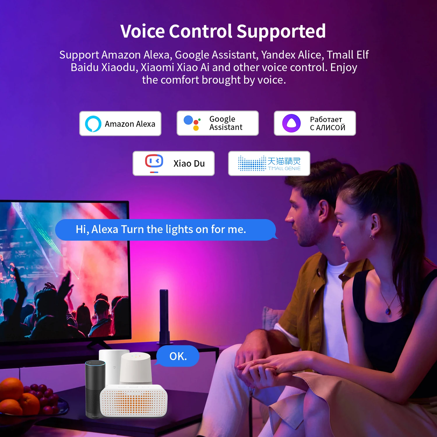 Controlador LED Tuya Wifi SPI para RGBIC RGBWIC Pixel WS2811 WS2812B SK6812 Tira de luces LED direccionable Control por voz Alexa Google