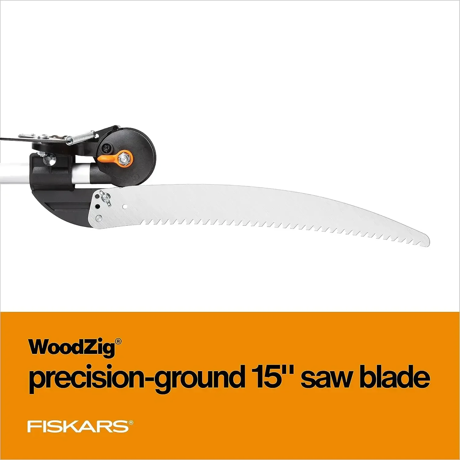 Imagem -05 - Fiskars-pruner Árvore Extensível e Pole Saw Pole Saw Cabeça Giratória Poda Stik Modelo Extensível em Extensível 7912 Pés 15 em