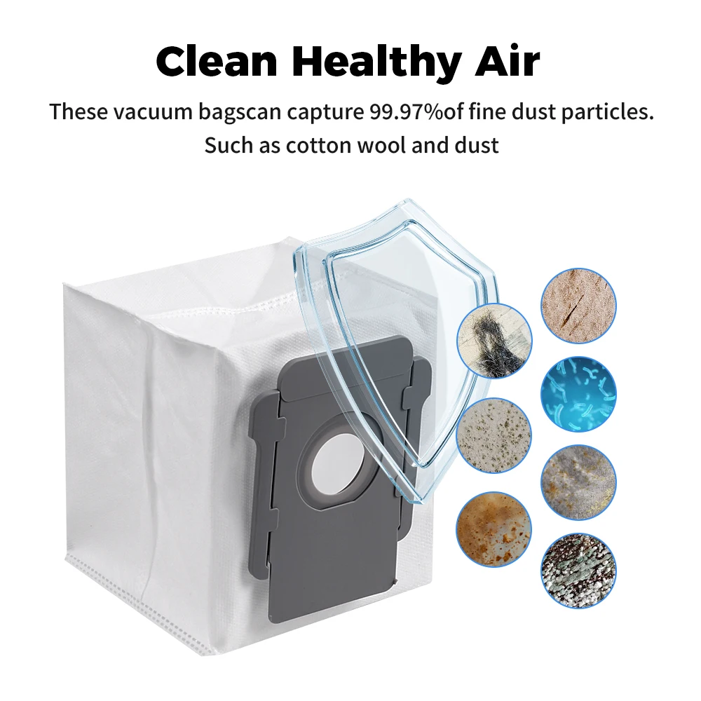 iRobot Roomba j6+/j7+/j8/ j9+/i3 i3+/i4 i4+/i5 i5+/i7 i7+/i6+/i8+/E5 E6 E7/S9 S9+ 액세서리 교체용 먼지 봉투