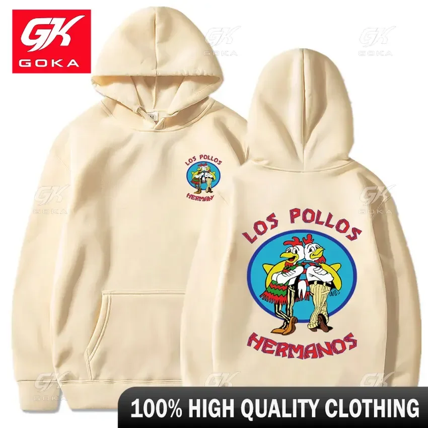 Sweat À Capuche Imprimé Breaking Bad Pour Hommes Et Femmes Sweat-shirt Smile Aadt Los Pollos Hermanos Mode Printemps Automne