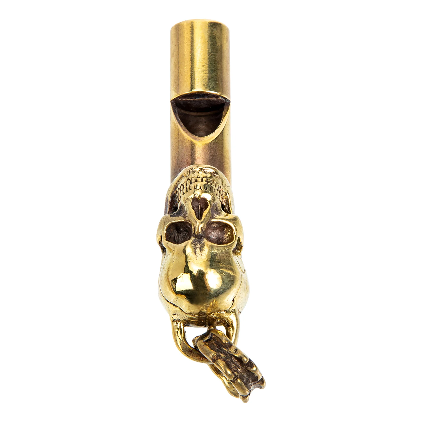 Death Whistle Spooky Outdoor Survival Whistles Scary Design Copper Portable Themed Party