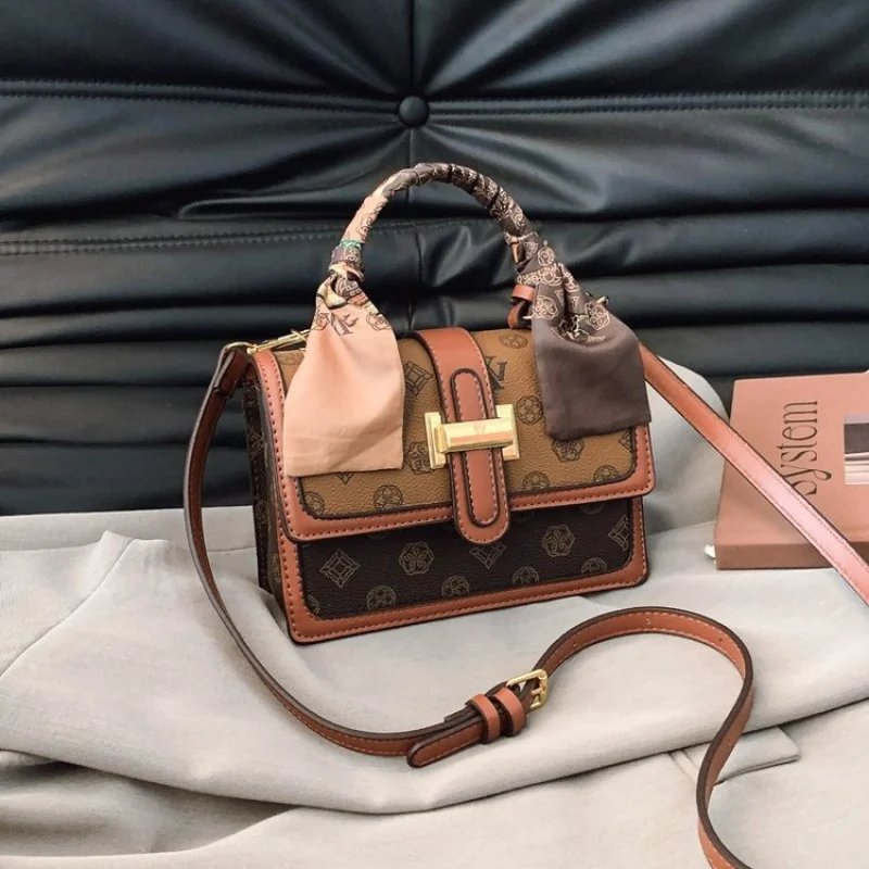 

Chic Elegant Leather Crossbody Bag For Women Designer Shoulder Handbags Ladies Tote Purse Versatile