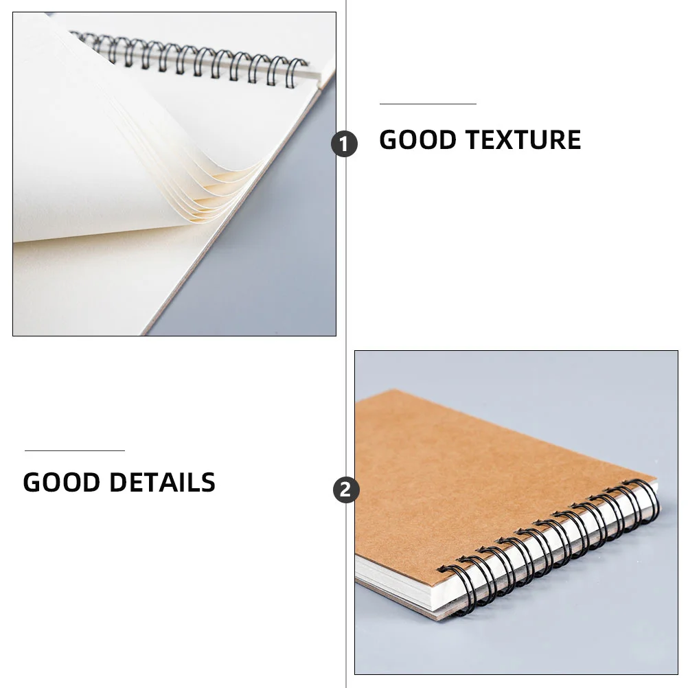 2 قطعة دفاتر كتابة A4 كراسة الرسم مفكرة رسم بسيطة للطلاب السفر ورق للكتابة لوحة فنية رسم أوراق #2