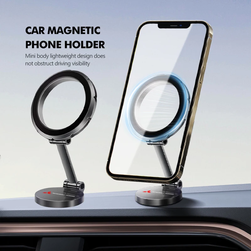 Магнитный автомобильный держатель для телефона, подставка для приборной панели, кронштейн с поддержкой GPS для Mitsubishi Outlander Pajero Sport Lancer EX ASX L200 Eclipse