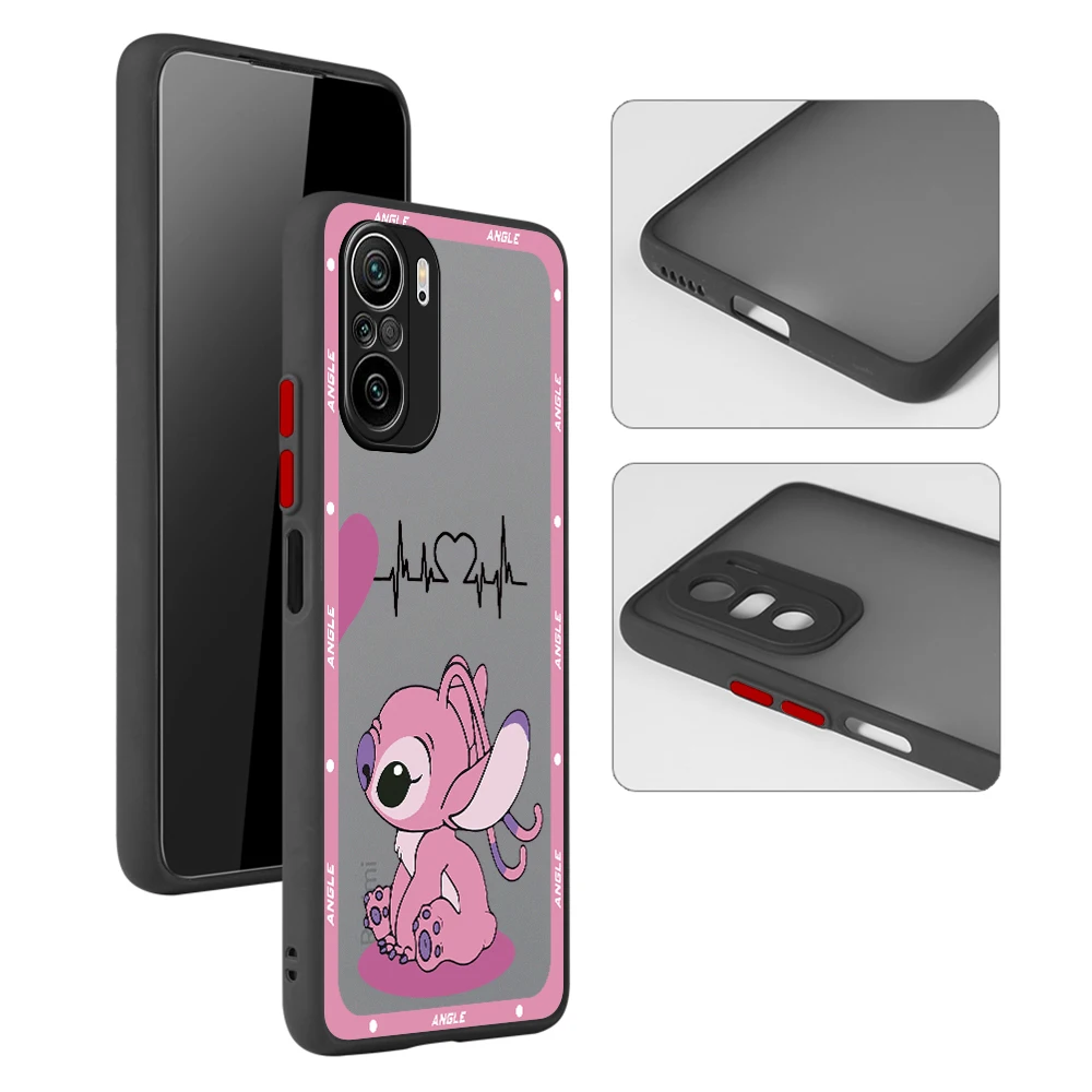 Disney Stitch Hoek Liefhebber Telefoonhoesje Voor Xiaomi Redmi Note 11 Pro 5G 12S 11S 12 13 11 Pro Plus 10S 10 Pro 9 8 7 13 5G Hoes