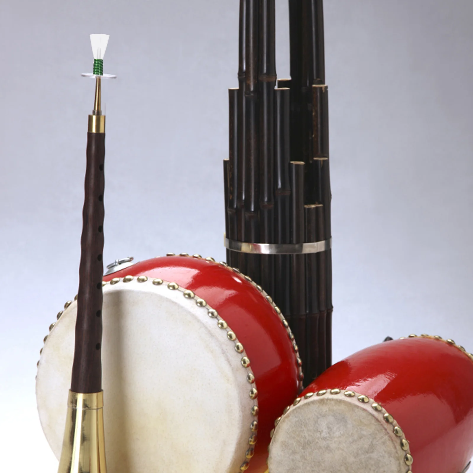 

2 Pcs Professional Suona Whistle Chinese Reed Mouth Major Accessory Replacement Resin Plastic Mouthpiece