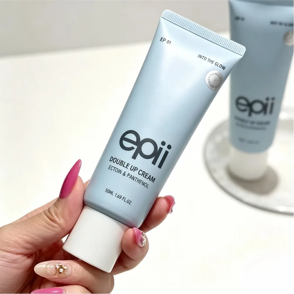 Ectoin Panthenol Facial Repair Cream 50ml epii Double Up Cream Smooth Strengthen Skin Barrier Deeply Nourish Korean Moisturizer