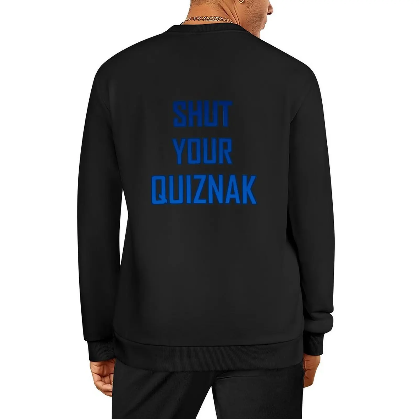 

Shut your quiznak! Pullover men's sweat-shirt set anime clothes graphic t shirts men korean autumn clothes oversize sweatshirt
