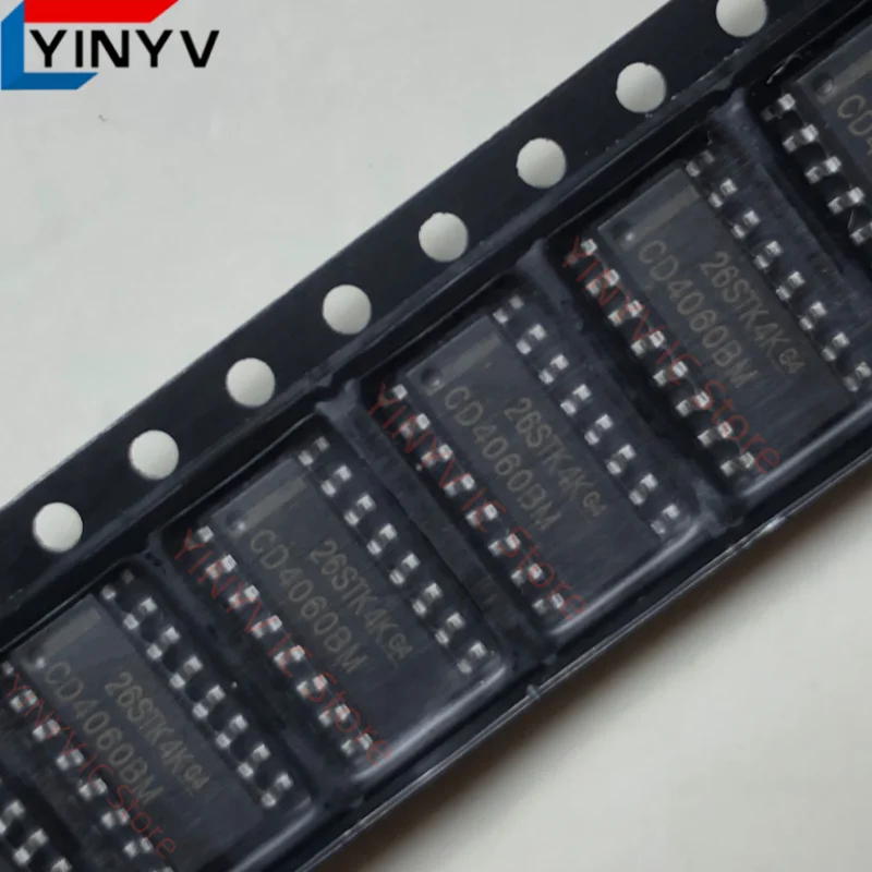 10PCS CD4060BM CD4060BM96 CD4060 SOP-16 CMOS 14-STAGE Ripple-Carry Binary Counter/Divider and Oscillator New 100% quality