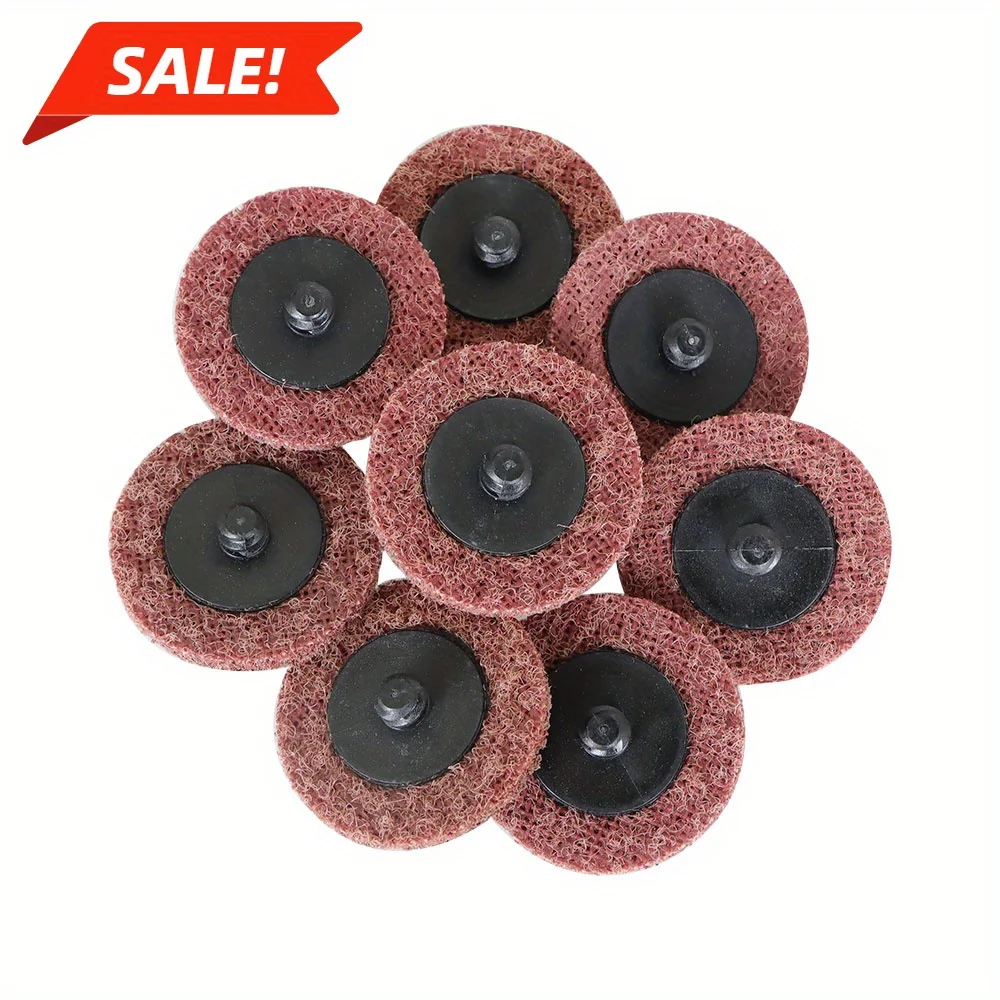 

2-дюймовые шлифовальные диски с роликовым замком средней поверхности для шлифовальной машины, 50 шт. в упаковке