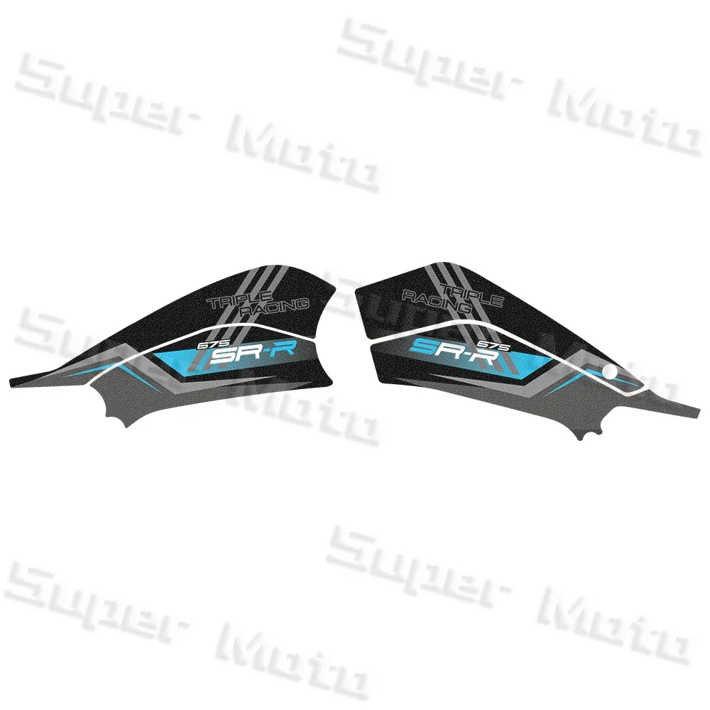 Für 675 NK 675 SR-R SR 675 NK 675 SR-R Umbau Motorrad-Rennschwingarm-Aufkleber Rotierende Welle Wasserdichter Matter Aufkleber