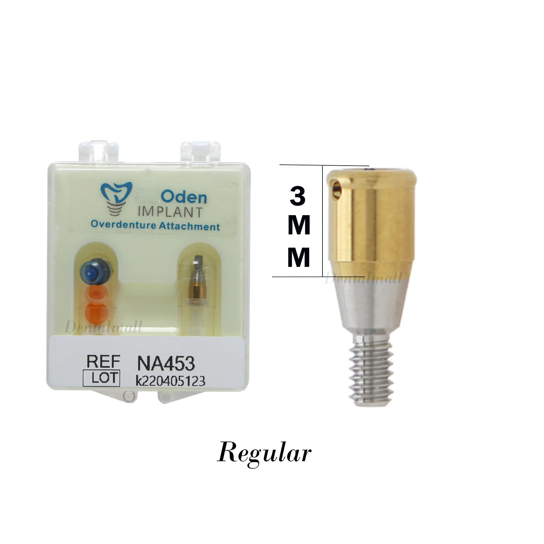 Dental Implant Attachment Abutment Male Cap Remove Locator Core Tool for NOBEL Nobel Active RP Regular Platform 3/4/5MM